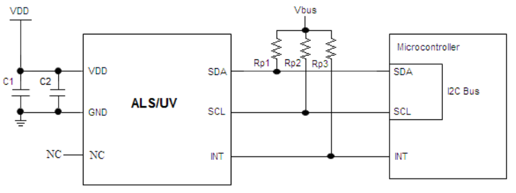 LTR-390UV-01光宝紫外光传感器应用电路
